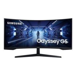 Odyssey G5 LED VA curved 3440 x 1440 à 165 Hz / 21:9 Panavision / Cinemascope / Inclinaison HDMI • DisplayPort